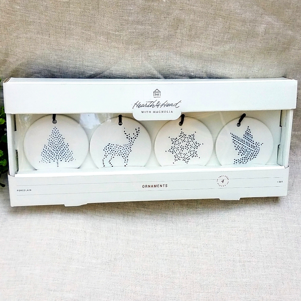 Hearth & Hand Porcelain Ornaments